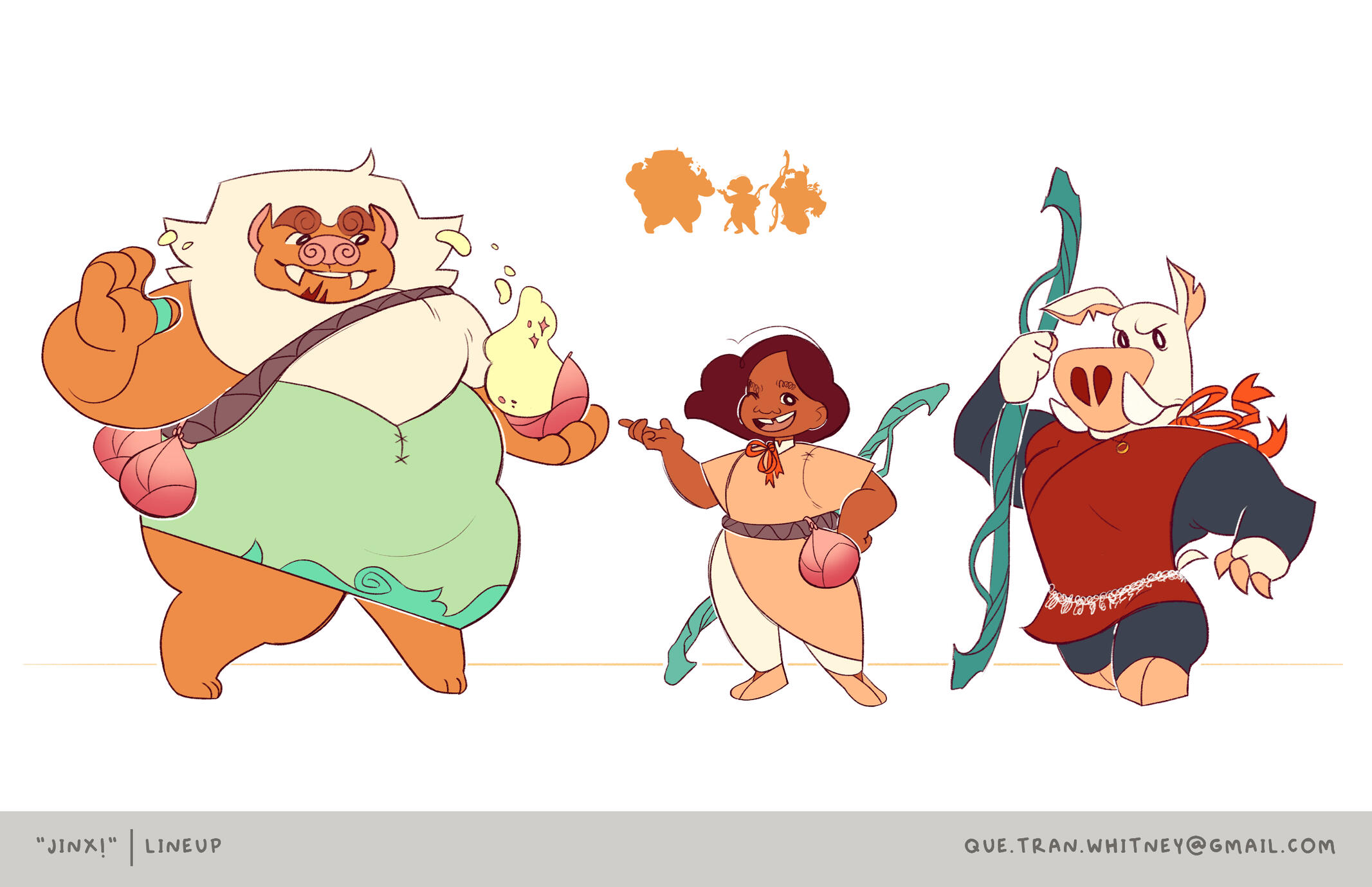 Jinx! Lineup Color Palette