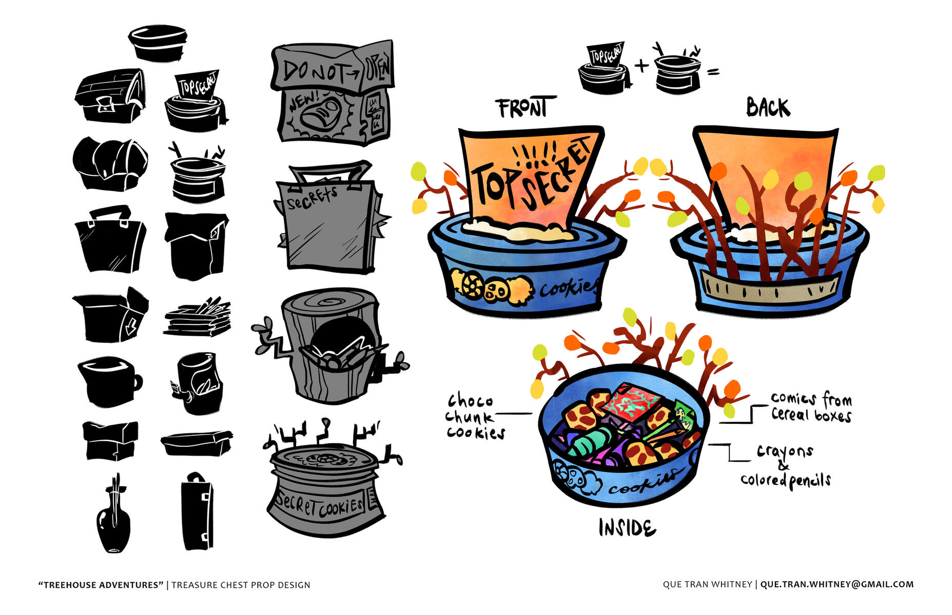 Child&#39;s Treasure Chest Prop